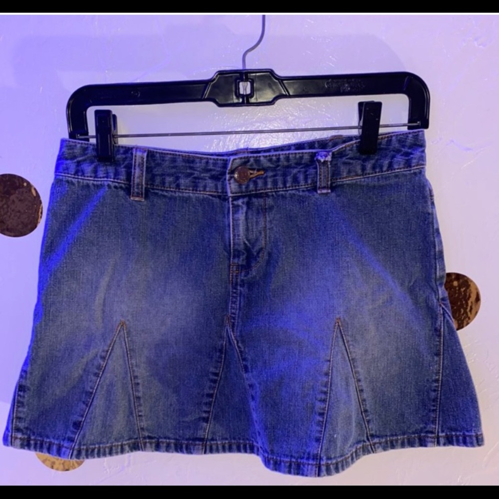 jean skirt